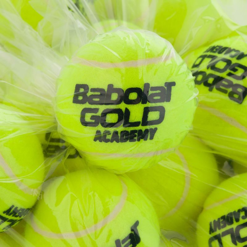 Palline da tennis Babolat Gold Academy Box 72 pezzi. giallo 4