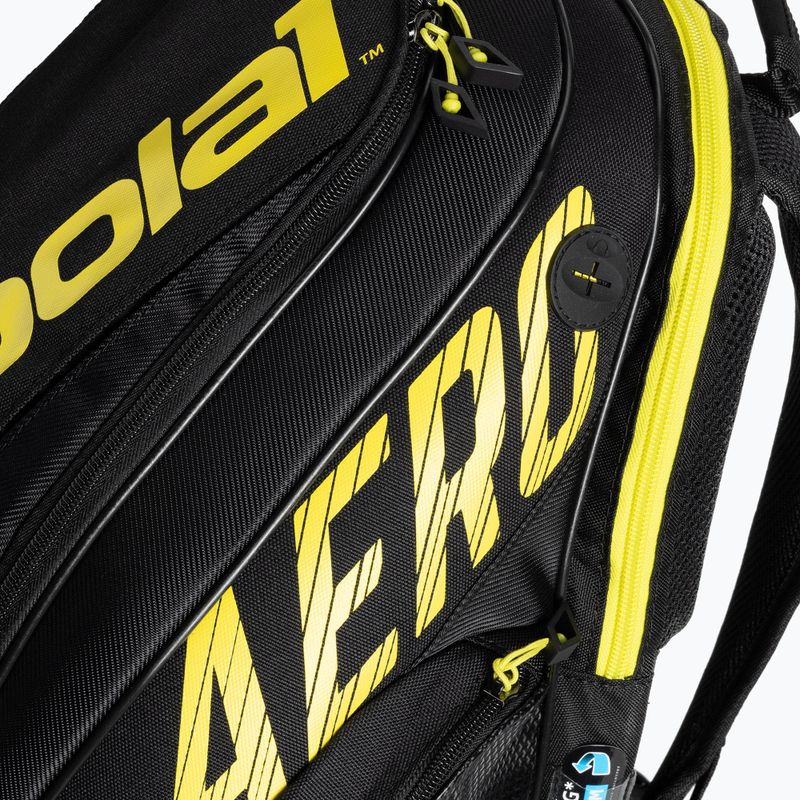 Zaino da tennis Babolat Zaino Pure Aero 23 l nero/giallo 4