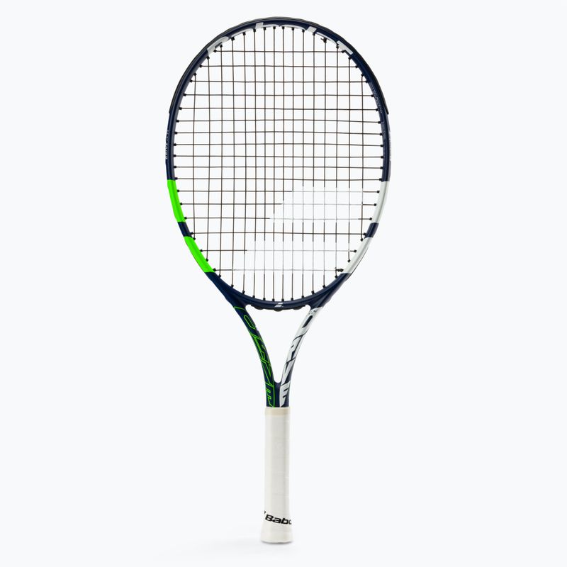 Racchetta da tennis Babolat Drive Jr 24 blu/verde/bianco per bambini