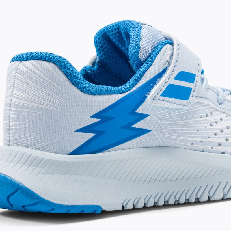 Babolat 21 Pulsion AC scarpe da tennis per bambini bianco/azzurro 7
