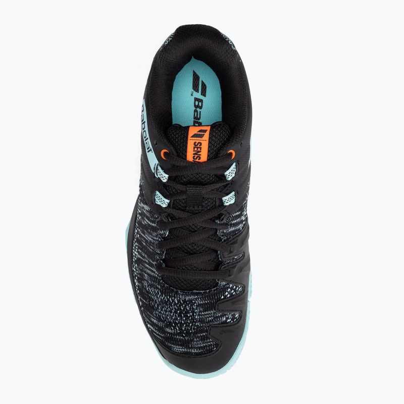 Babolat Sensa nero/tanager turchese scarpe da paddle da donna 6
