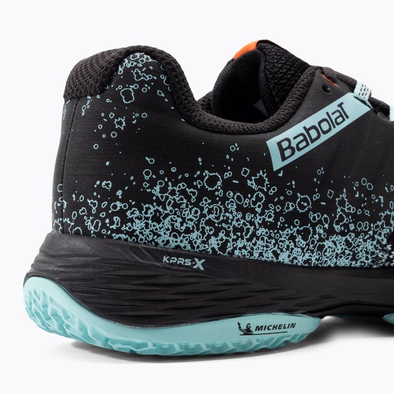Babolat Sensa nero/tanager turchese scarpe da paddle da donna 7