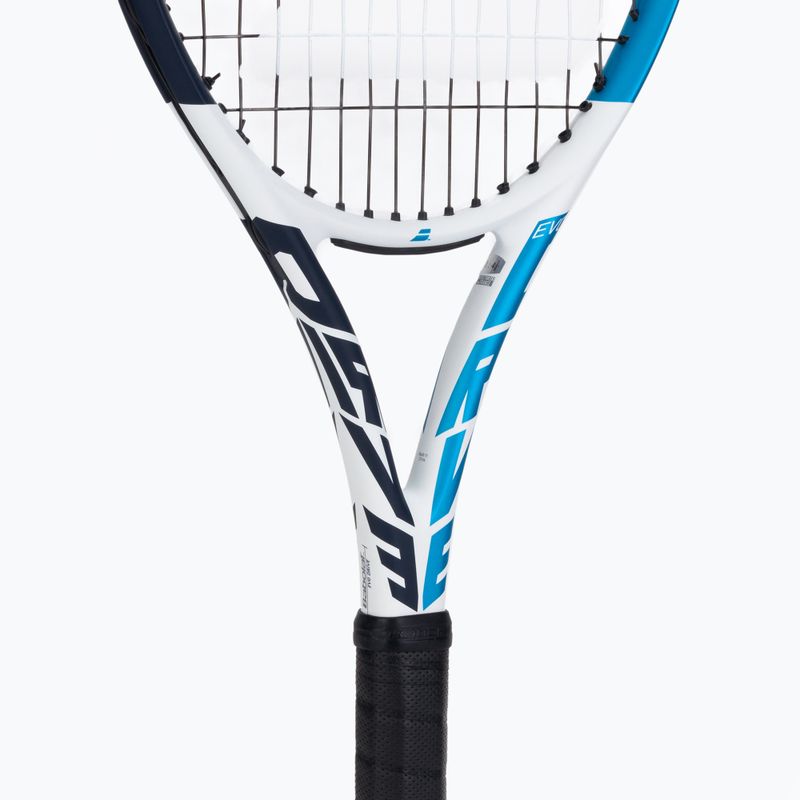 Racchetta da tennis da donna Babolat Evo Drive bianco/blu 3