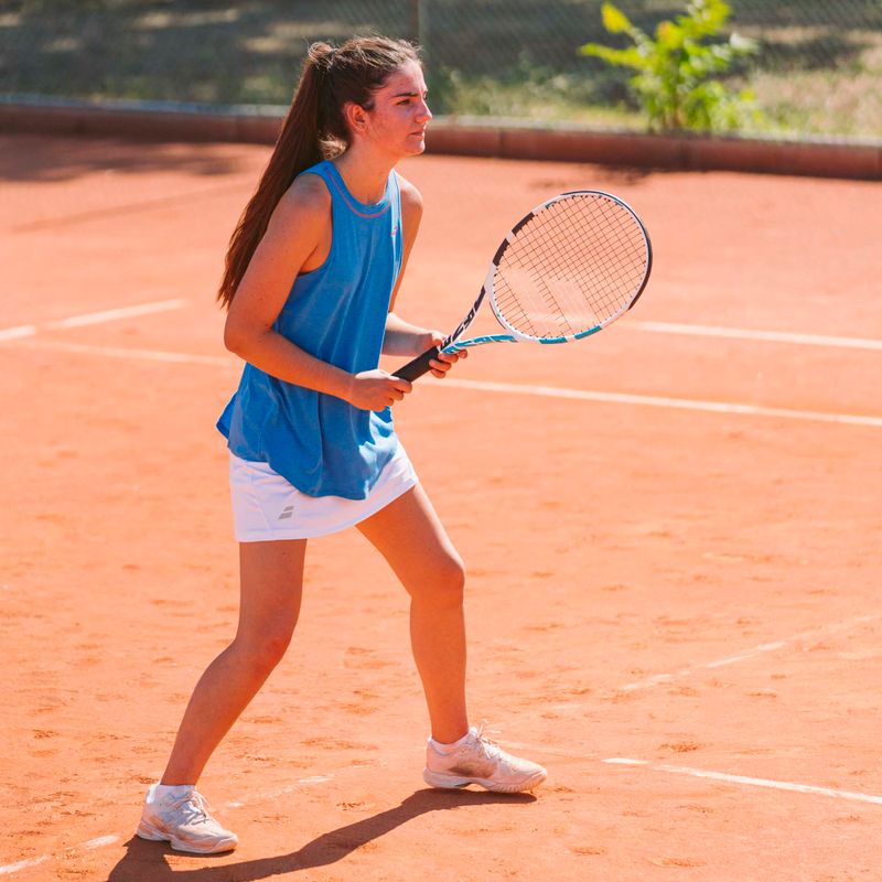 Racchetta da tennis da donna Babolat Evo Drive bianco/blu 9