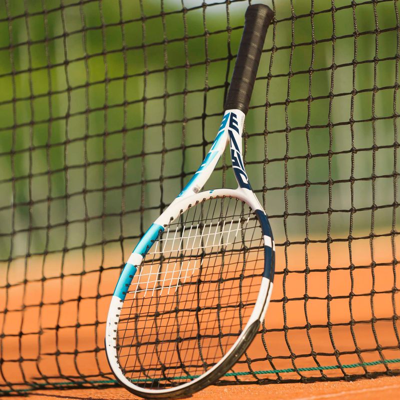 Racchetta da tennis da donna Babolat Evo Drive Lite bianco/blu 7