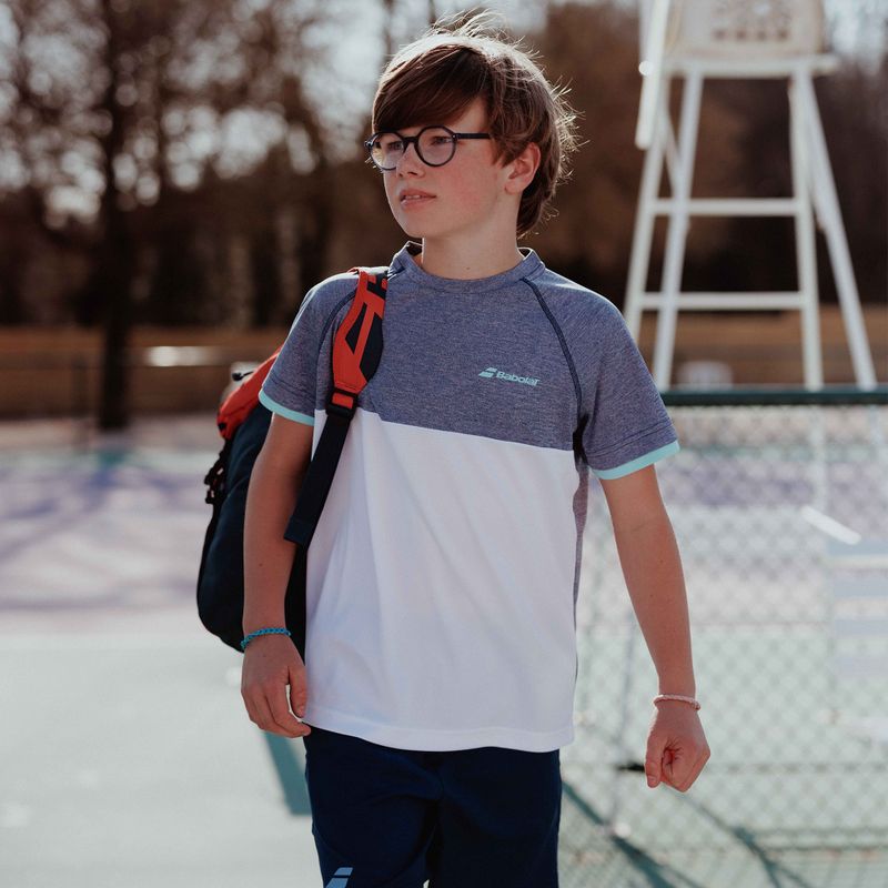 Babolat Zaino Club Junior Boy 16 l blu/rosso Zaino da tennis per bambini 13
