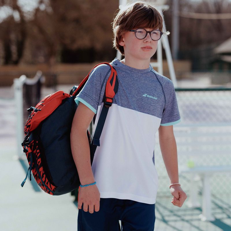 Babolat Zaino Club Junior Boy 16 l blu/rosso Zaino da tennis per bambini 14