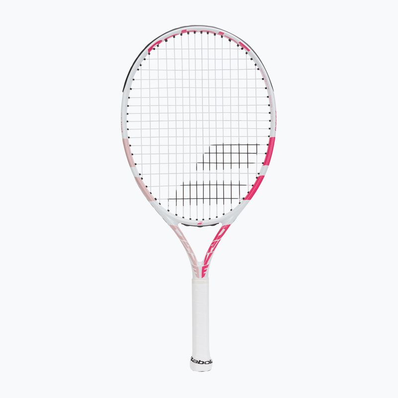 Racchetta da tennis per bambini Babolat Drive 23 Girl bianco/rosa