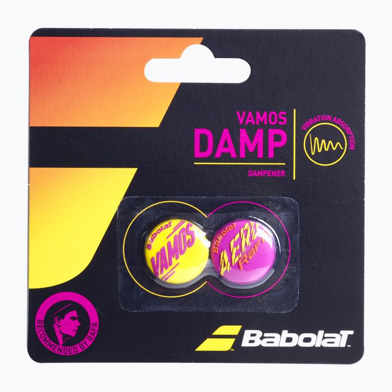 Babolat Vamos Damp 2 pz. giallo/viola 2