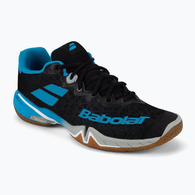 Scarpa da badminton da uomo Babolat 22 Shadow Tour nero/blu