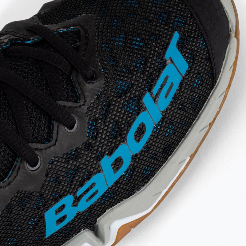 Scarpa da badminton da uomo Babolat 22 Shadow Tour nero/blu 7