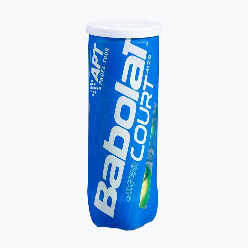 Palline da paddle Babolat Court 3 pz. giallo 3