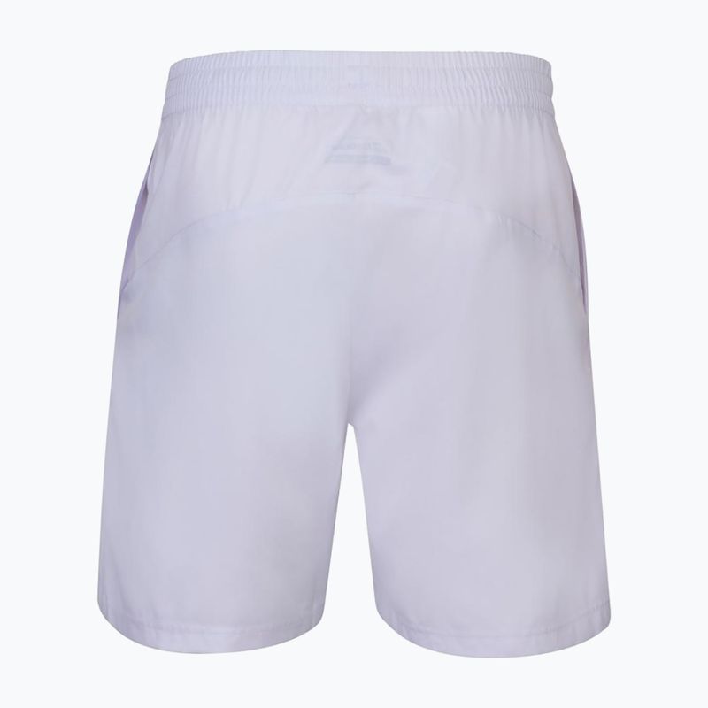 Pantaloncini da tennis Babolat Play da bambino bianco/bianco 2