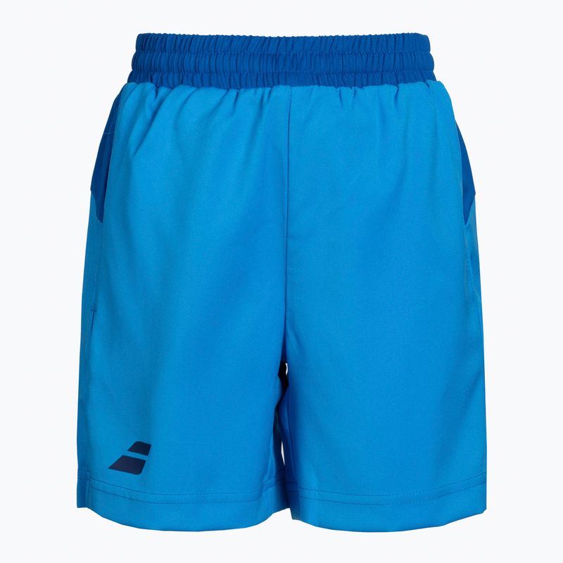 Pantaloncini da tennis Babolat Play blue aster da bambino