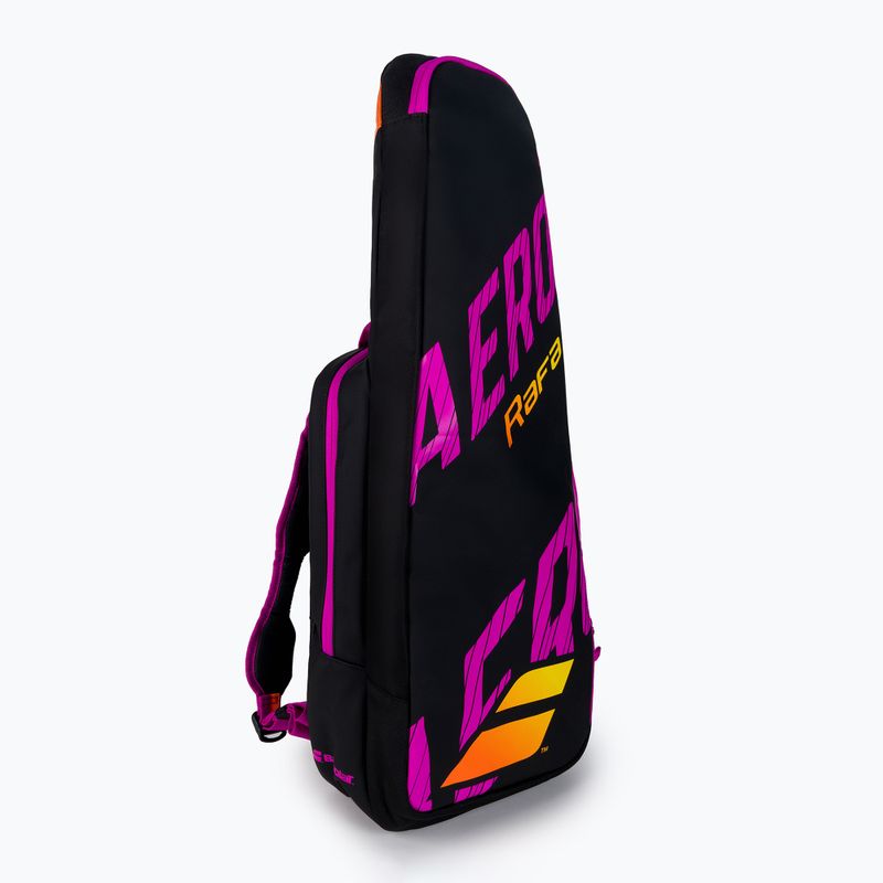 Zaino da tennis Babolat Pure Aero Rafa 32 l nero/arancio/viola 2