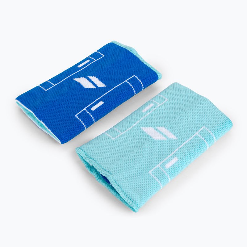Babolat Reversible JB wrist wraps 2 pcs angel/directoire blue