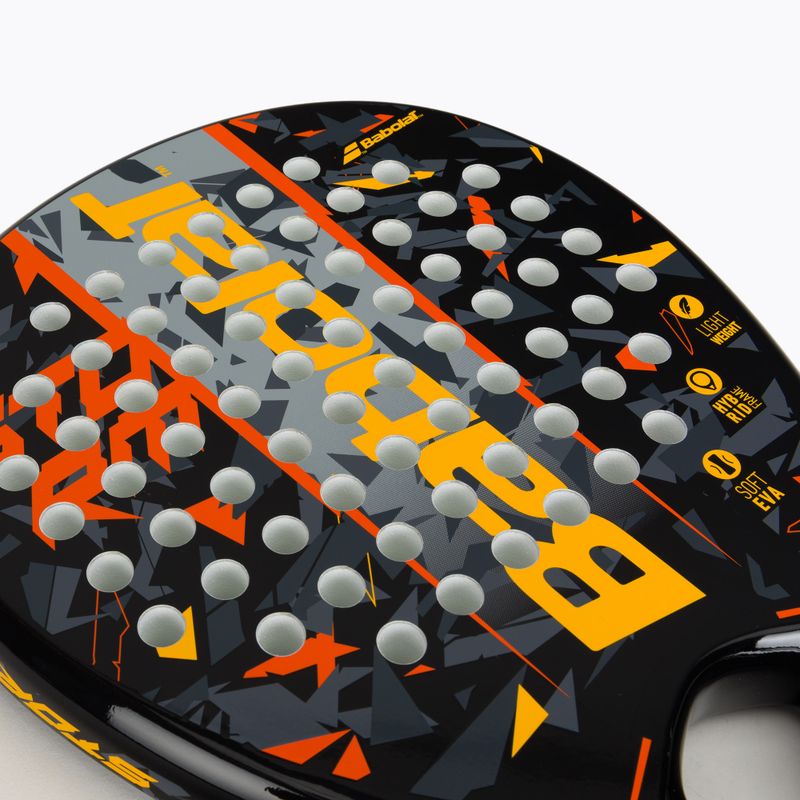 Racchetta Babolat Storm nero/grigio/giallo 5