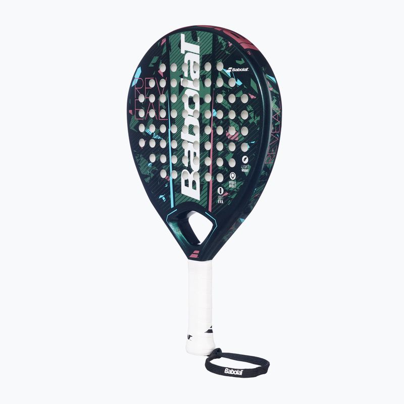 Racchetta da paddle Babolat Reveal da donna nero/verde/rosa/blu 7