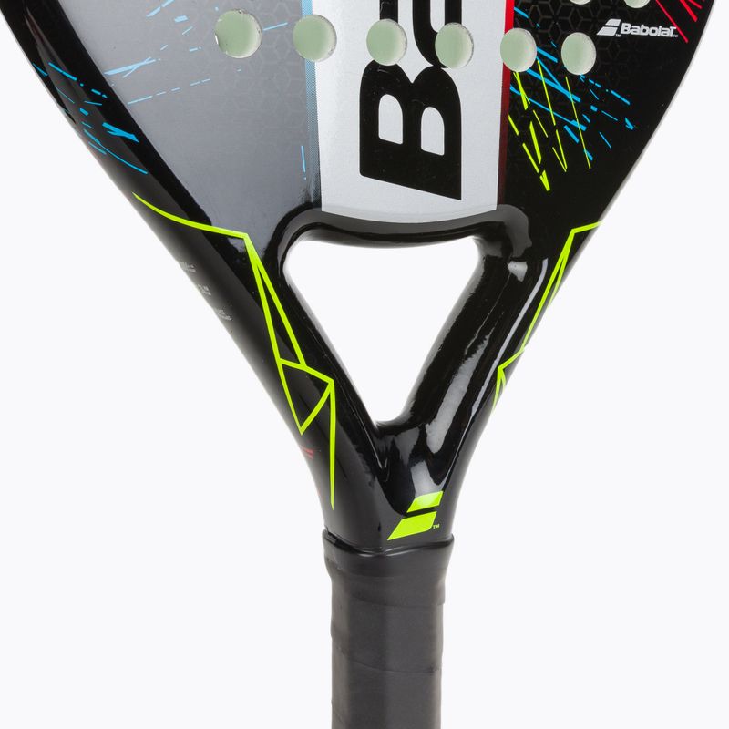 Racchetta Babolat Viper Junior nero/multicolore per bambini 3