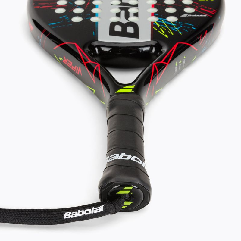Racchetta Babolat Viper Junior nero/multicolore per bambini 4