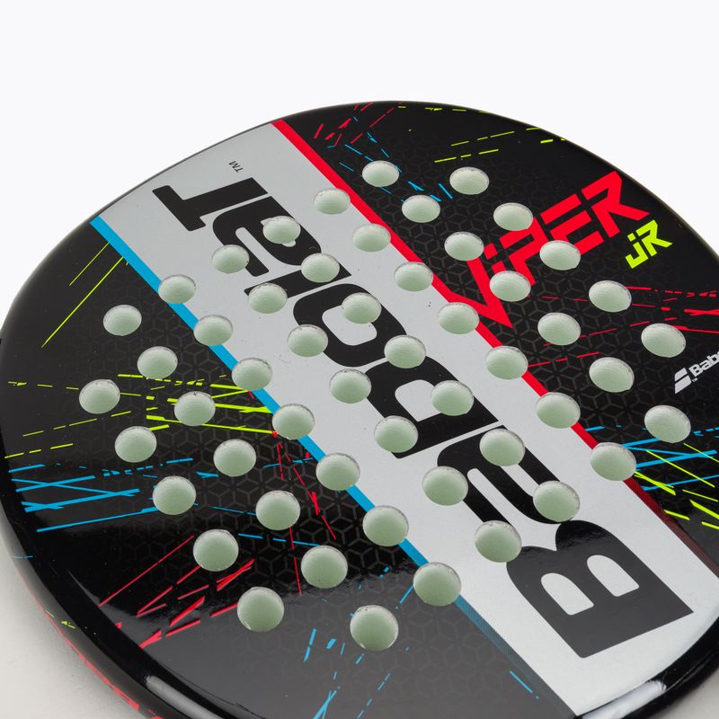 Racchetta Babolat Viper Junior nero/multicolore per bambini 5