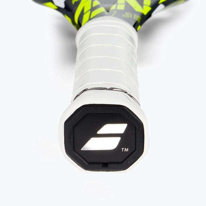 Racchetta da tennis Babolat Pure Aero Junior 26 grigio/giallo/bianco per bambini 3