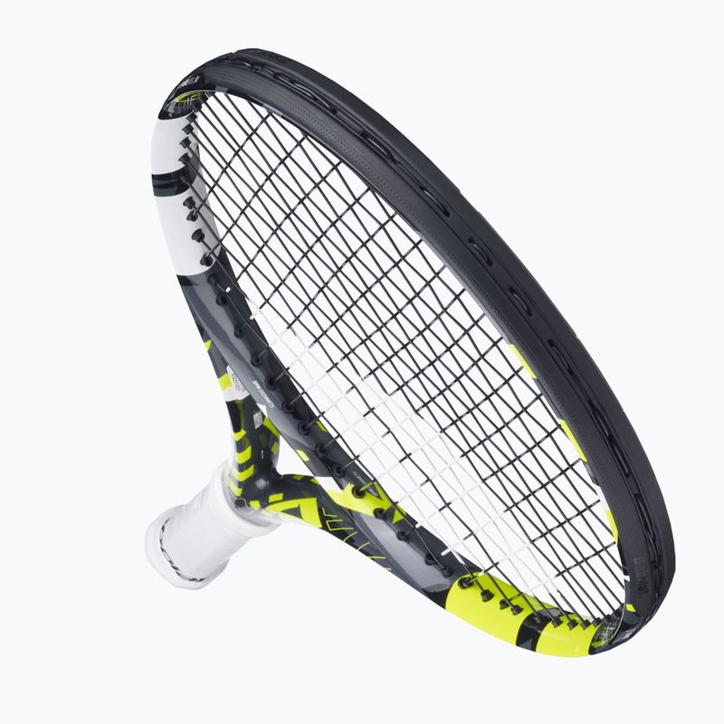 Racchetta da tennis Babolat Pure Aero Jr 25 per bambini grigio/giallo/bianco 6