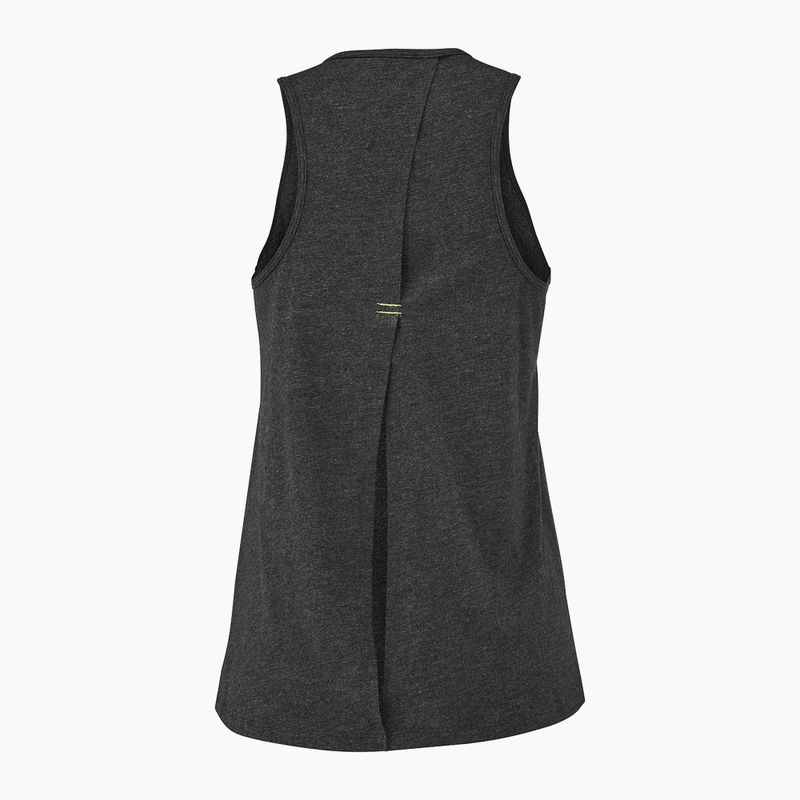 Maglietta da tennis donna Babolat Aero Cotton Tank nero heather 2