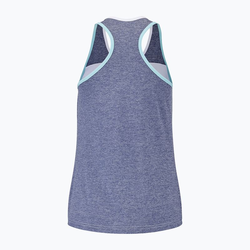 Babolat maglia da tennis donna Play bianco/blu heather 2