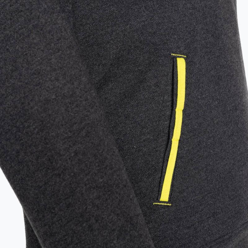 Felpa da tennis da uomo Babolat Aero Hood nero heather 4