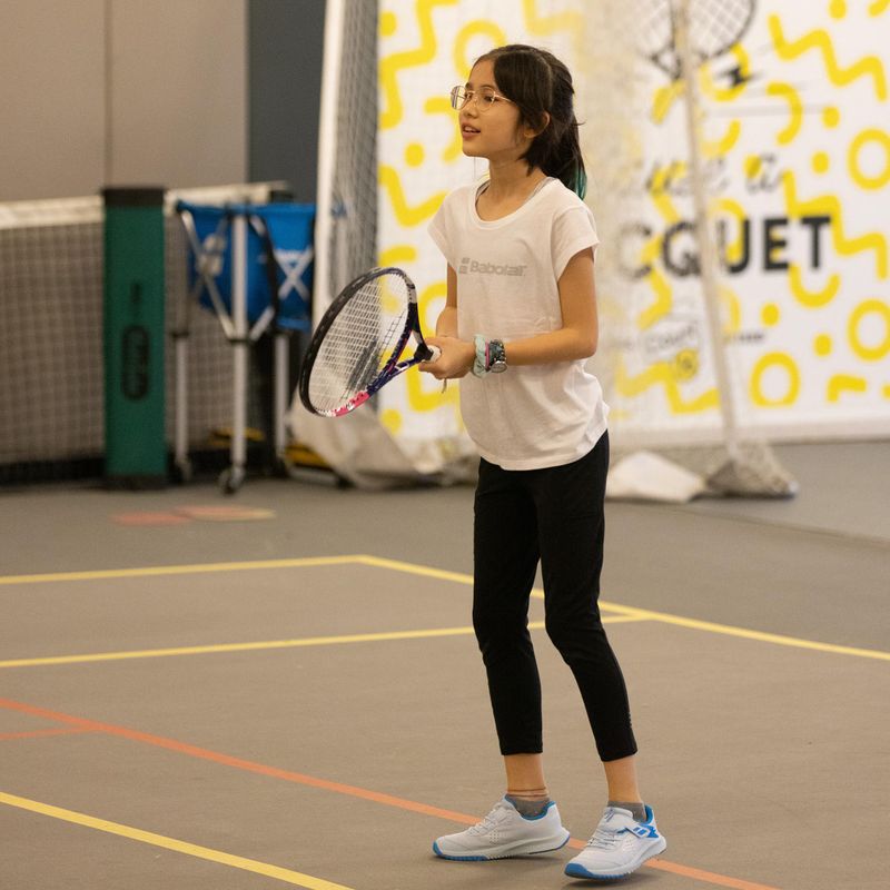 Racchetta da tennis Babolat B Fly 21 bianco/rosa per bambini 7