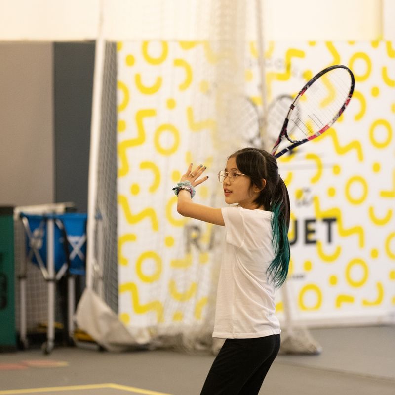 Racchetta da tennis Babolat B Fly 21 bianco/rosa per bambini 8