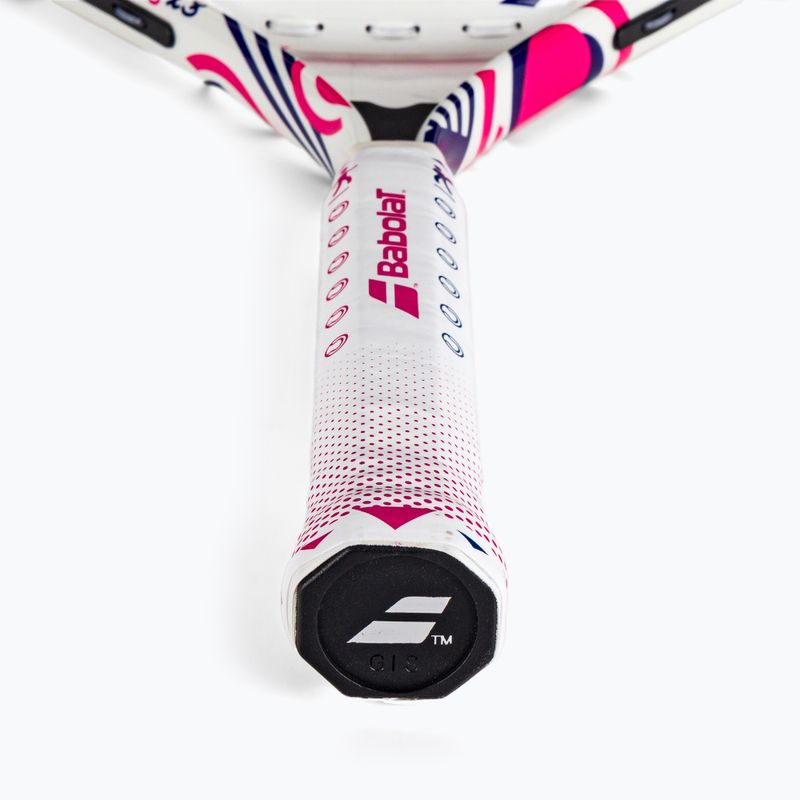 Racchetta da tennis Babolat B Fly 23 bianco/rosa/blu per bambini 3