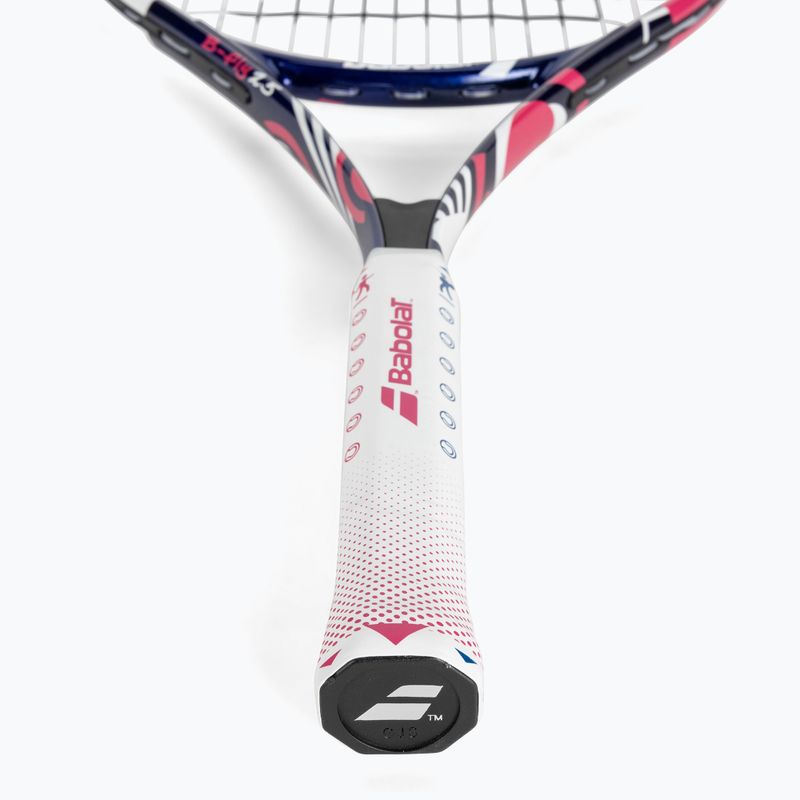 Racchetta da tennis Babolat B Fly 25 per bambini bianco/rosa/blu 3