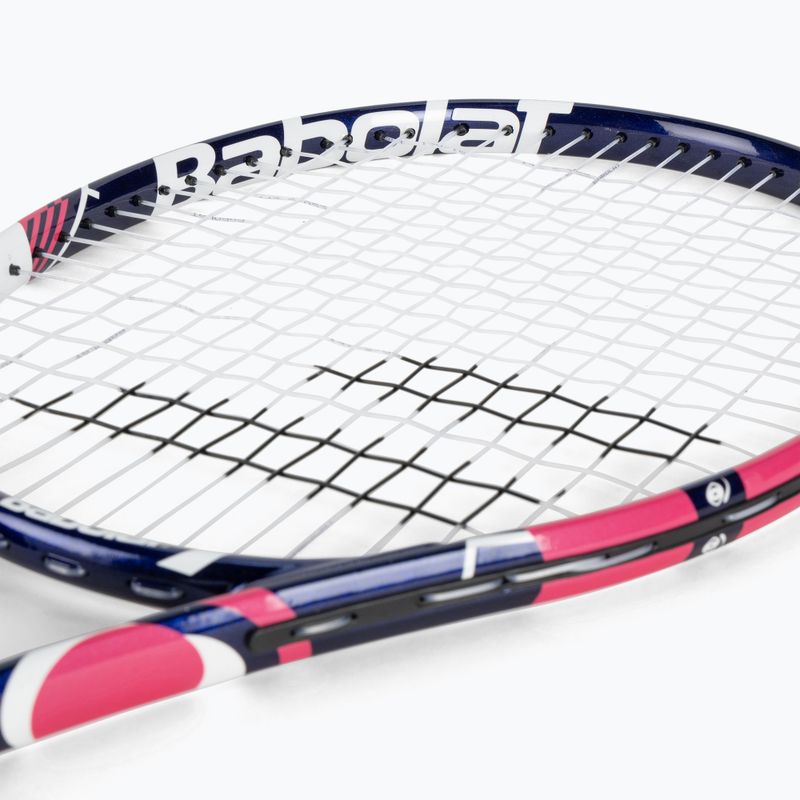 Racchetta da tennis Babolat B Fly 25 per bambini bianco/rosa/blu 5