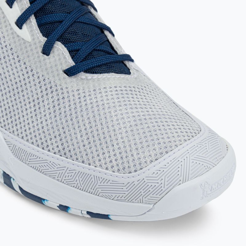 Scarpe da tennis da uomo Babolat Jet Tere All Court bianco/blu scuro 7