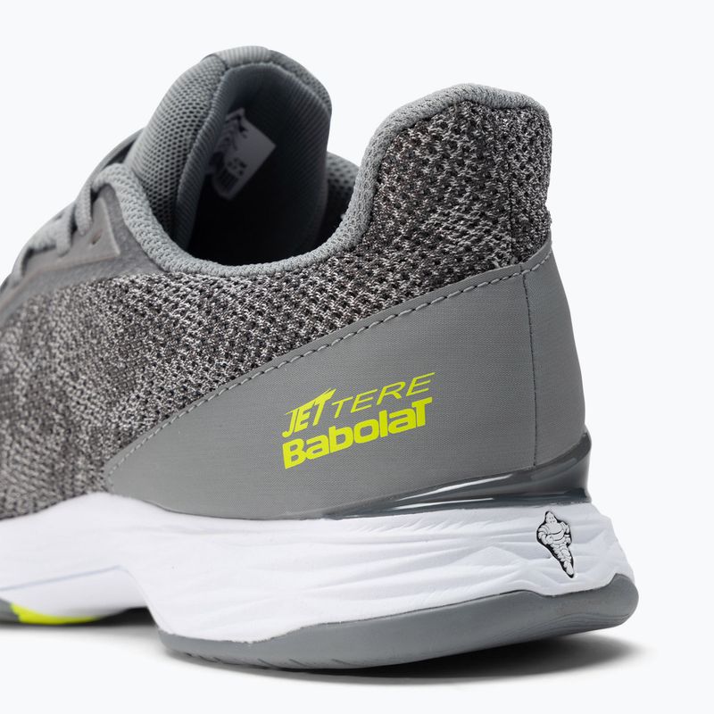 Scarpe da tennis da uomo Babolat Jet Tere All Court grigio/aero 8