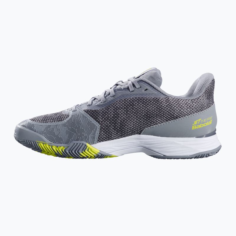 Scarpe da tennis da uomo Babolat Jet Tere Clay grigio/aero 14