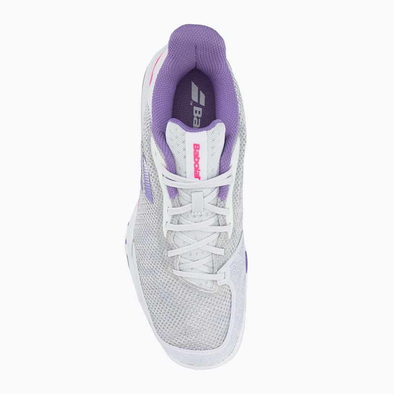 Scarpe da tennis da donna Babolat Jet Tere AC bianco/lavanda 6
