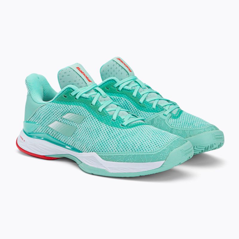 Babolat Jet Tere Clay scarpe da tennis donna yucca/bianco 4
