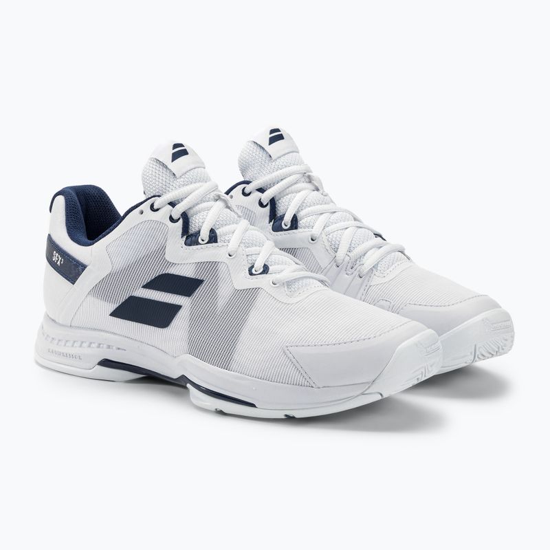 Babolat scarpe da tennis da uomo SFX3 All Court bianco/navy 4