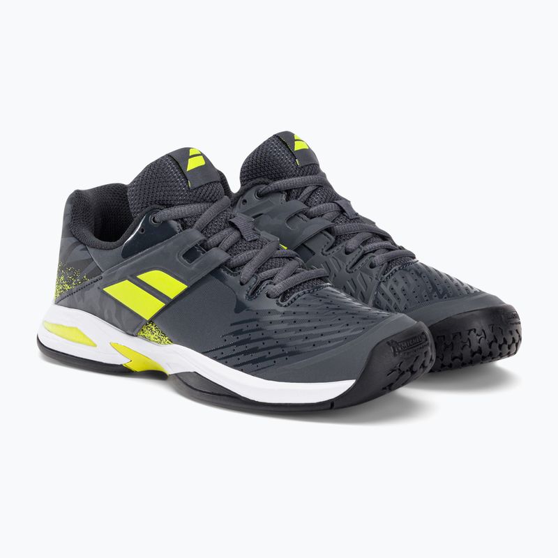 Babolat Propulse AC Jr scarpe da tennis per bambini grigio/aero 4