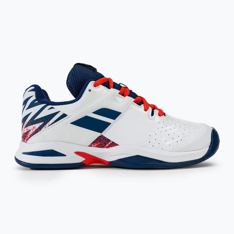 Babolat Propulse All Court scarpe da tennis per bambini bianco/blu scuro 2