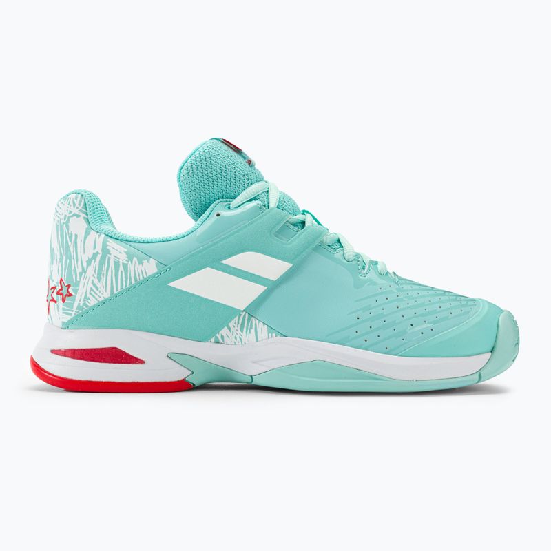 Babolat Propulse All Court JR scarpe da tennis per bambini yucca/bianco 2