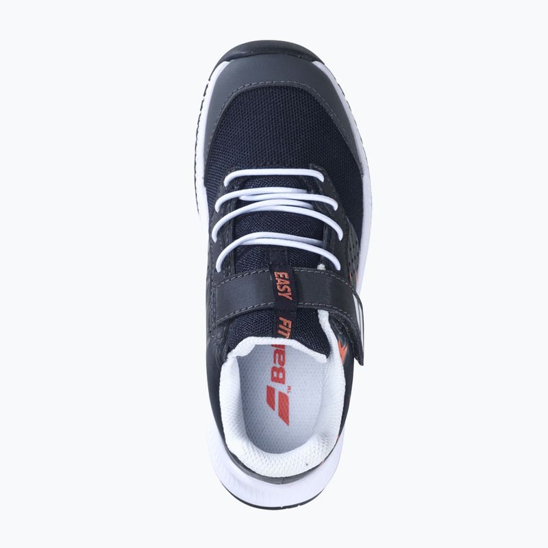 Scarpe da tennis Babolat Pulsion All Court Kid nero/bianco 15