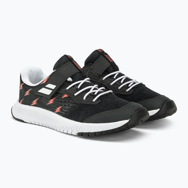 Scarpe da tennis Babolat Pulsion All Court Kid nero/bianco 4