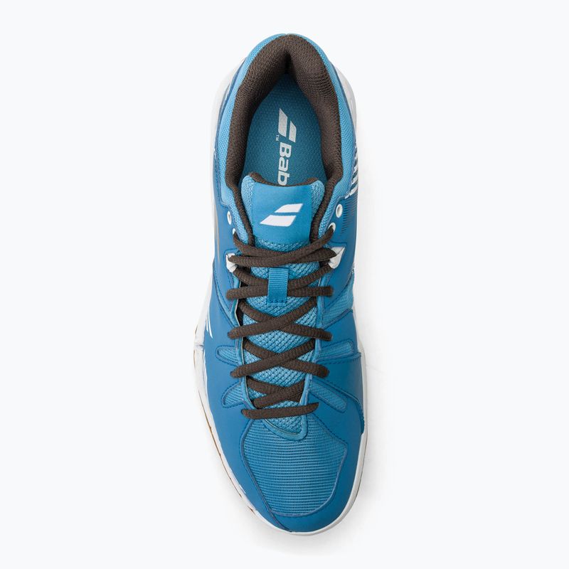 Scarpe da badminton Babolat Shadow Spirit blu/nero da uomo 5