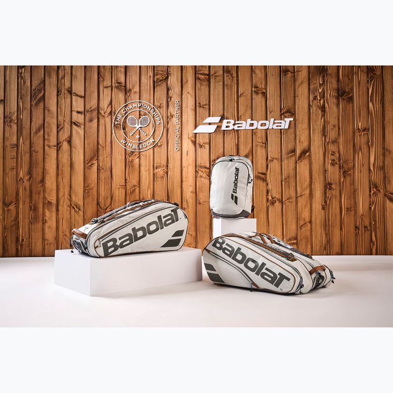 Borsa da tennis Babolat RH X9 Pure Wimbledon 73 l bianco 5