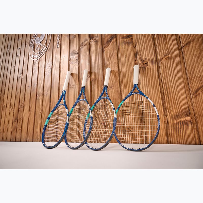 Racchetta da tennis Babolat Junior 25 Wimbledon blu per bambini 7