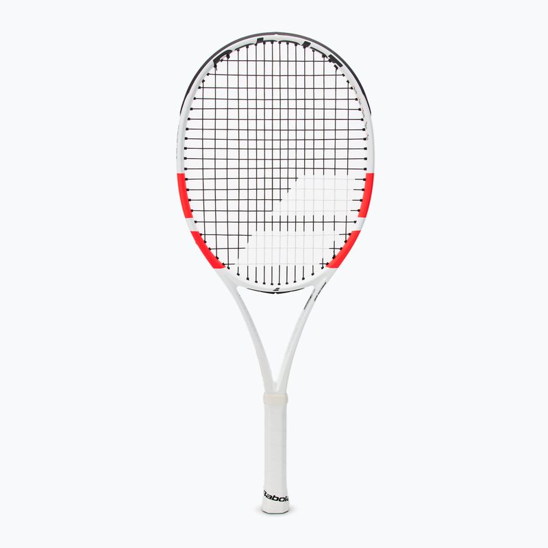 Racchetta da tennis Babolat Pure Strike Junior 26 bianco/rosso/nero per bambini